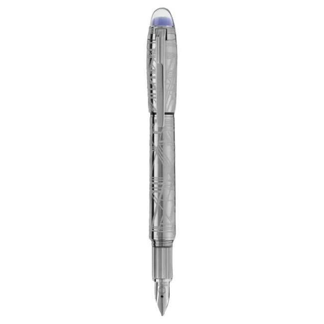 Montblanc Starwalker Spaceblue Metal Fountain Pen