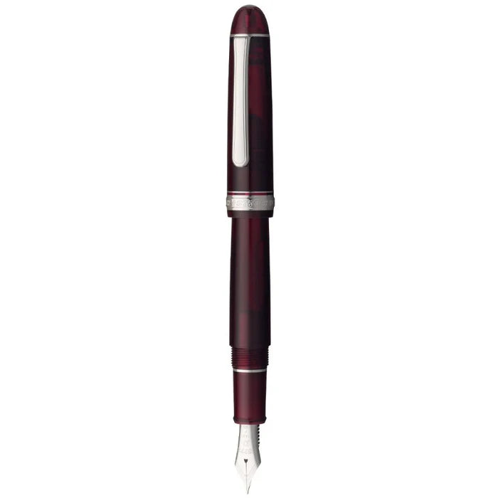 Platinum 3776 Century Bourgogne Fountain Pen with Silver Trim