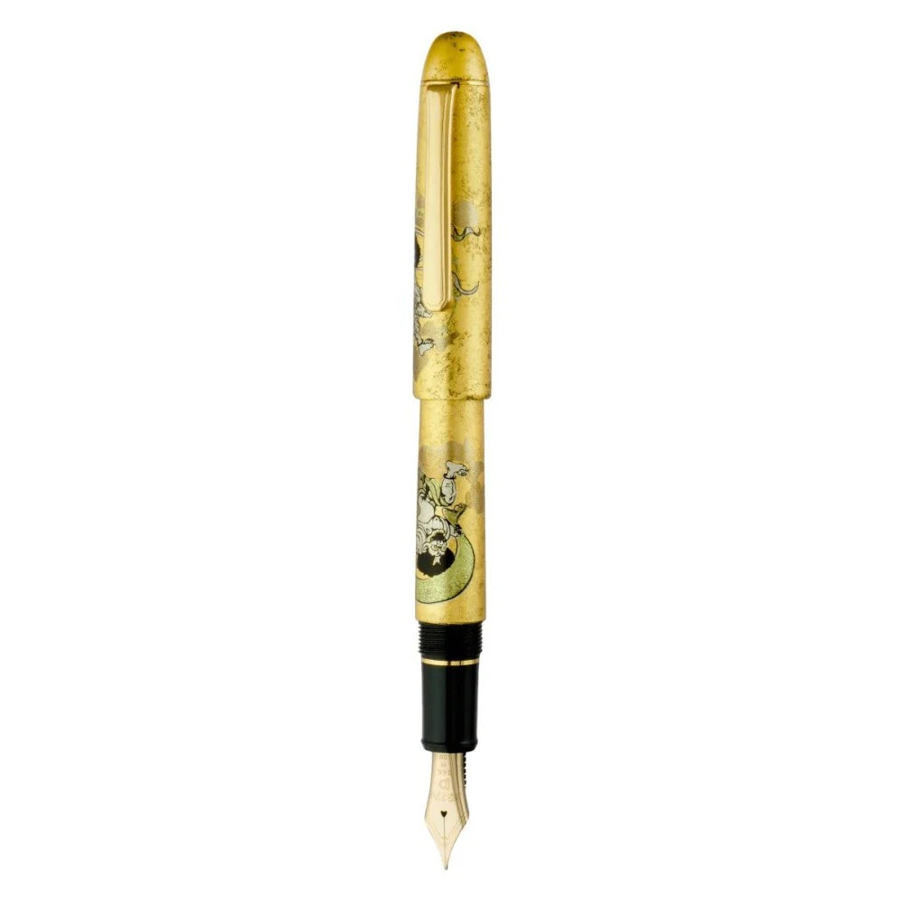 Platinum 3776 Century Kanazawa Gold Leaf & Fujin Raijin Fountain Pen