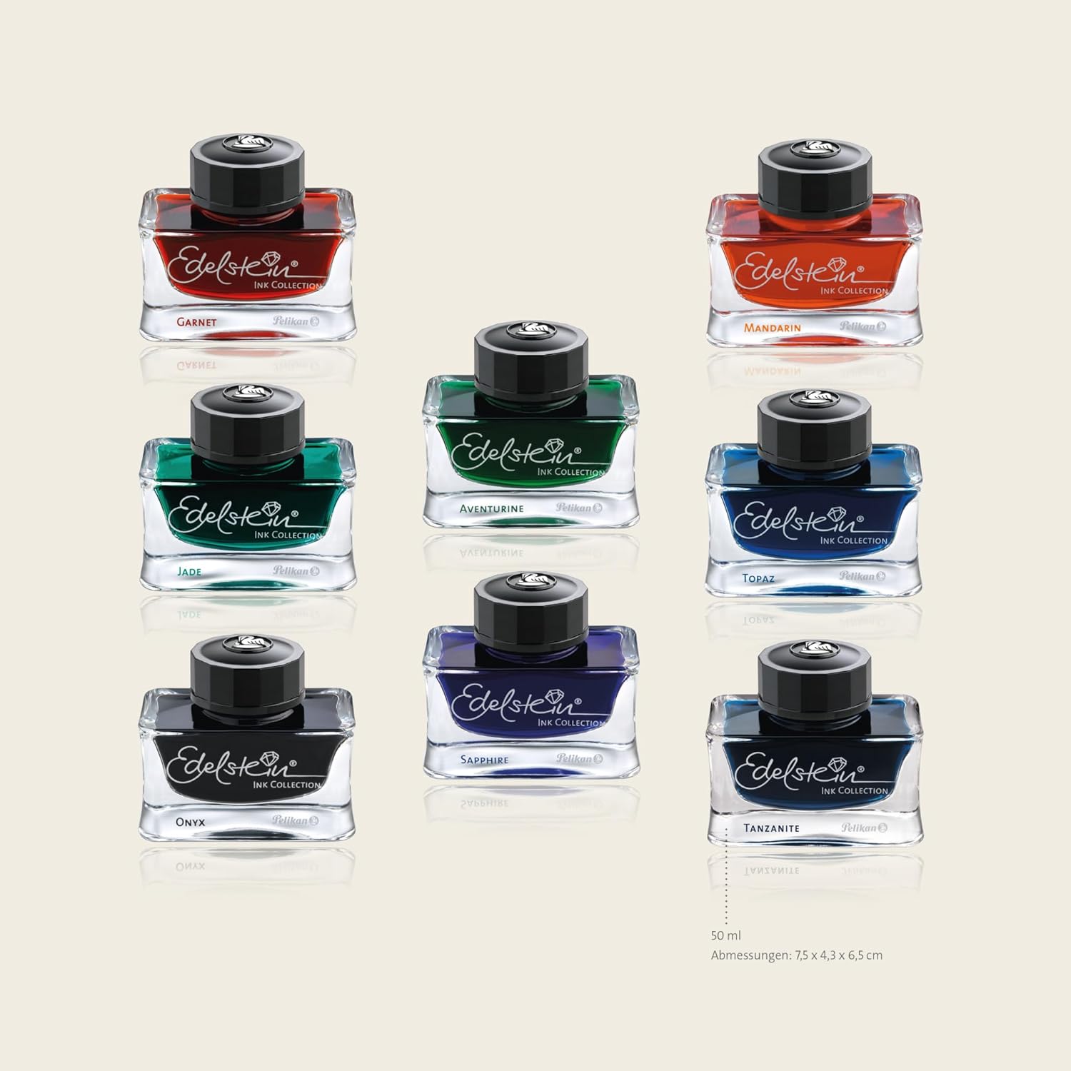 Pelikan Edelstein Sapphire Fountain Pen Ink Bottle (Blue)-50 ML