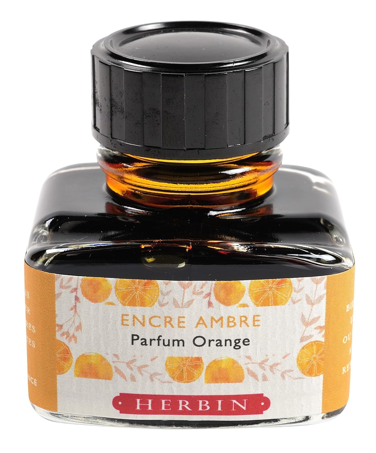 Herbin Amber Orange Perfumed Ink Bottle