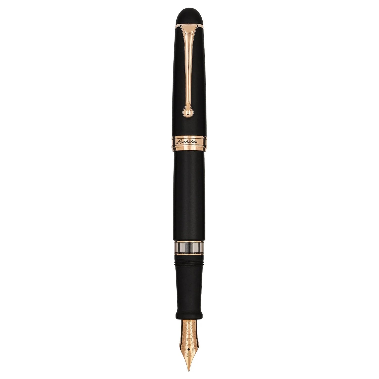 Aurora 88 Black 14K Gold RGT Fountain Pen - Main Image