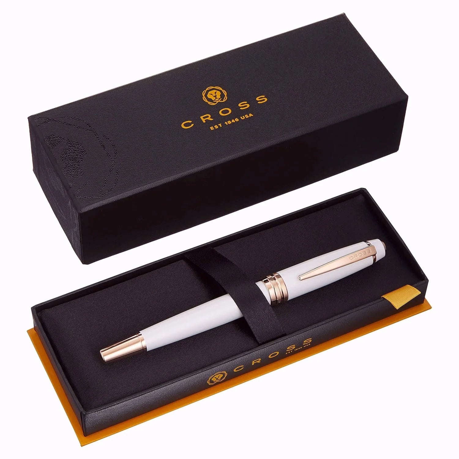 CROSS Bailey Pearlescent White Rose Gold FP