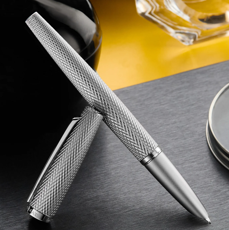 Diplomat Viper Silver Fountain Pen