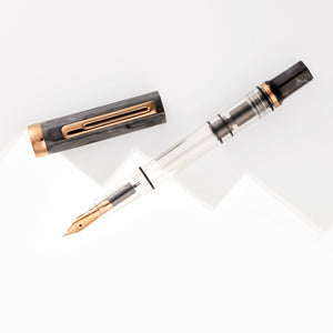TWSBI ECO Black Marble with Bronze Fountain Pen PEN PLANET