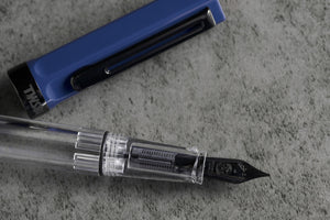 TWSBI ECO Slate Blue with Onyx Fountain Pen PEN PLANET