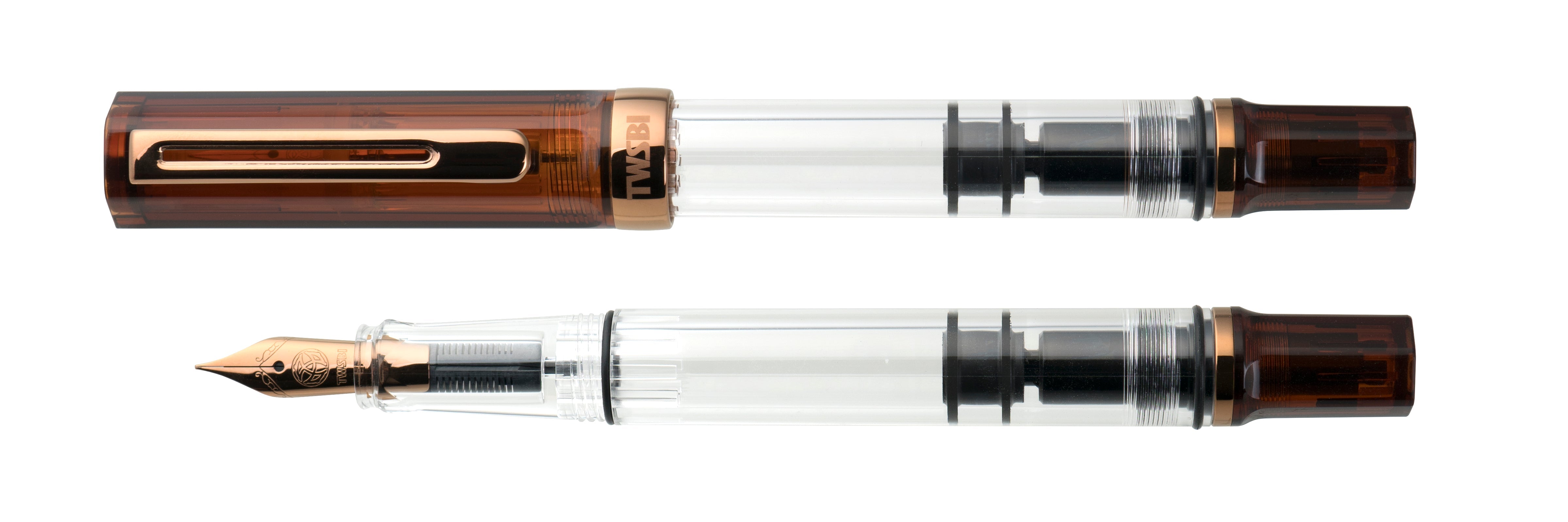 TWSBI ECO Rootbeer with Bronze Fountain Pen PEN PLANET