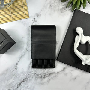Girologio 4-Pen Leather Case black