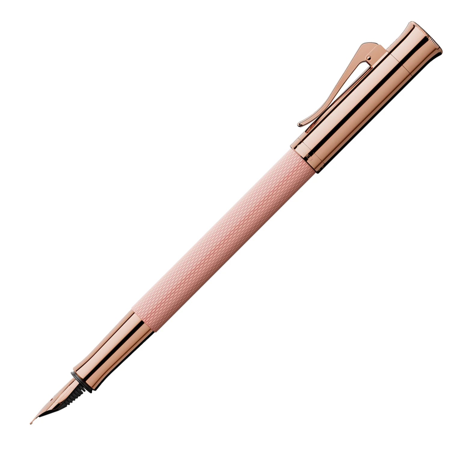 Graf Von Faber-Castell Guilloche Fountain Pen - Rose Blush