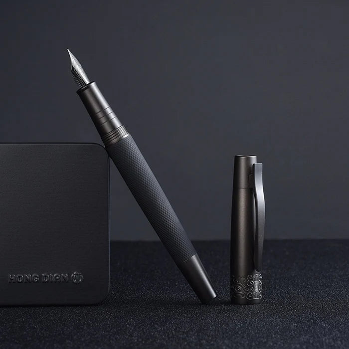 HONGDIAN, Fountain Pen - 6013 MATTE BLACK