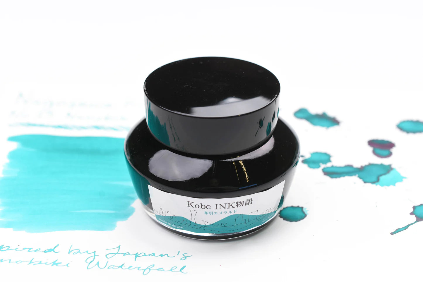 Kobe Ink No.13 Nunobiki Emerald