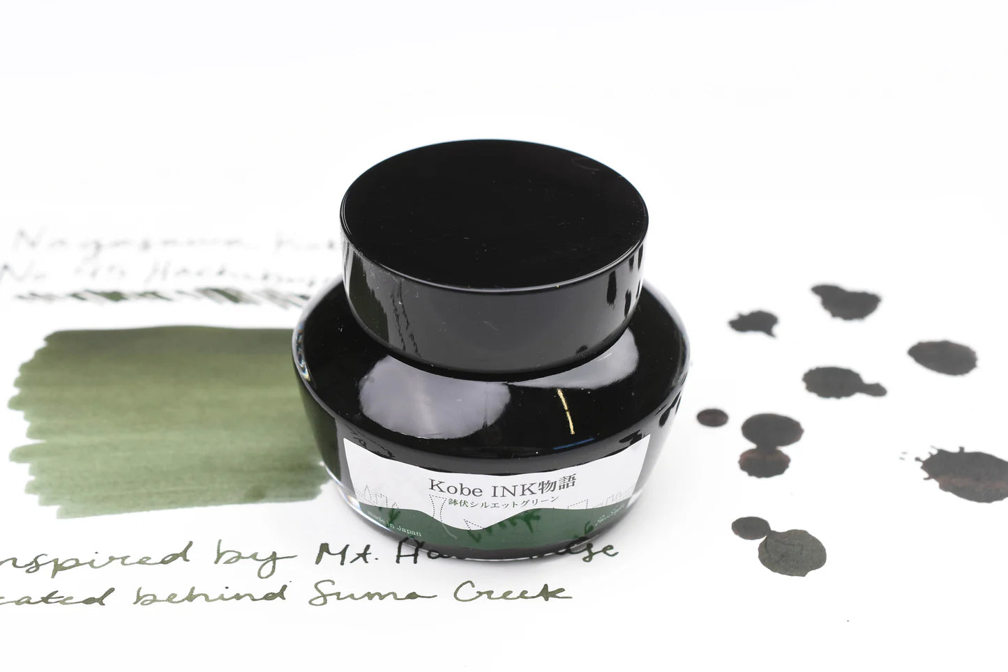 Kobe Ink No.45 Hachibuse Silhouette Green