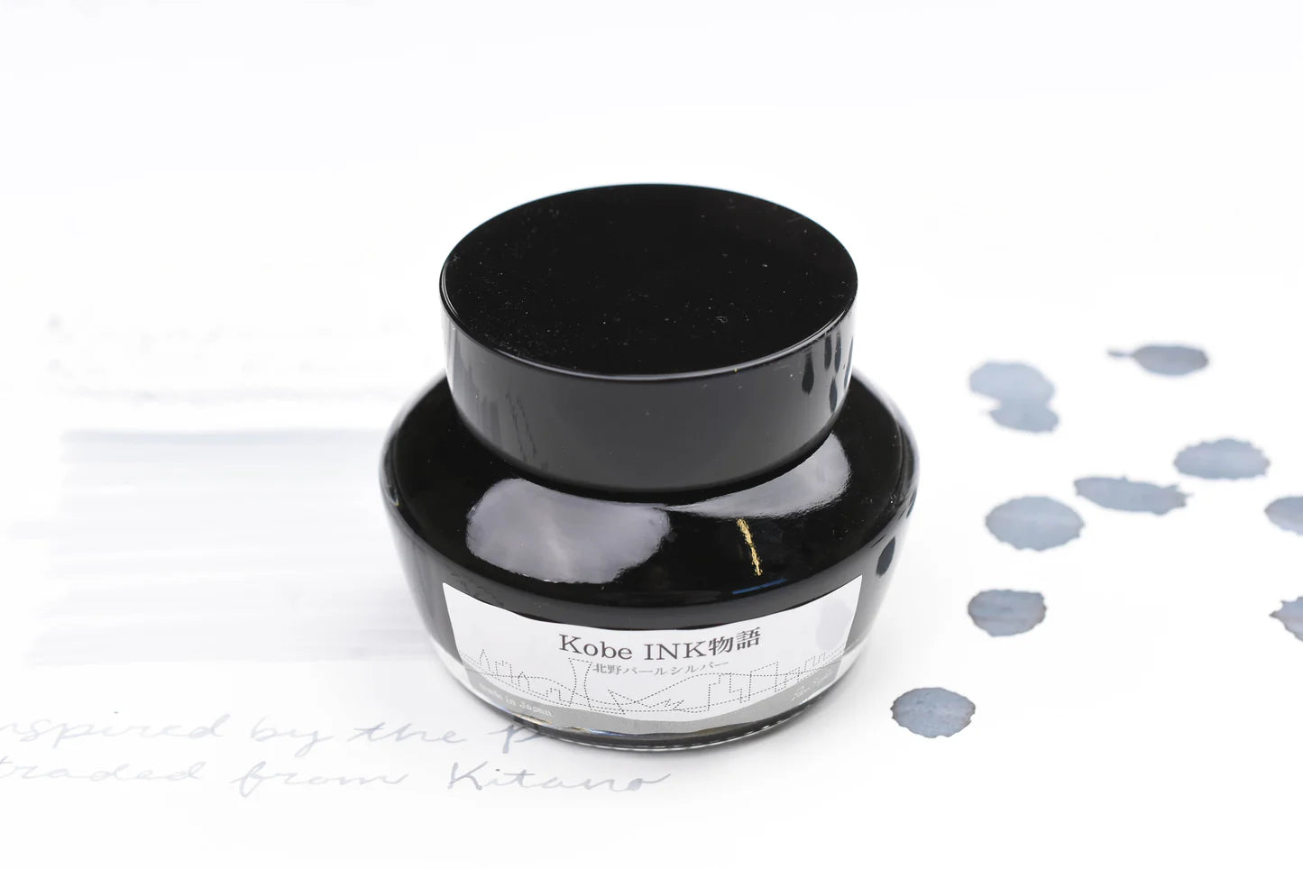 Kobe Ink No.53 Kitano Pearl Silver