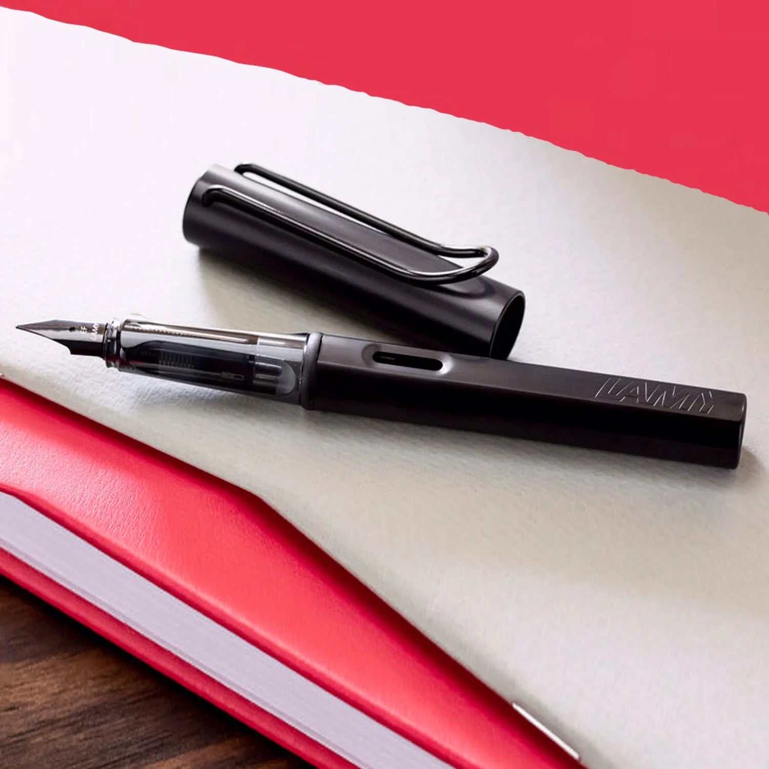 Lamy AL Star Black Fountain Pen PEN PLANET