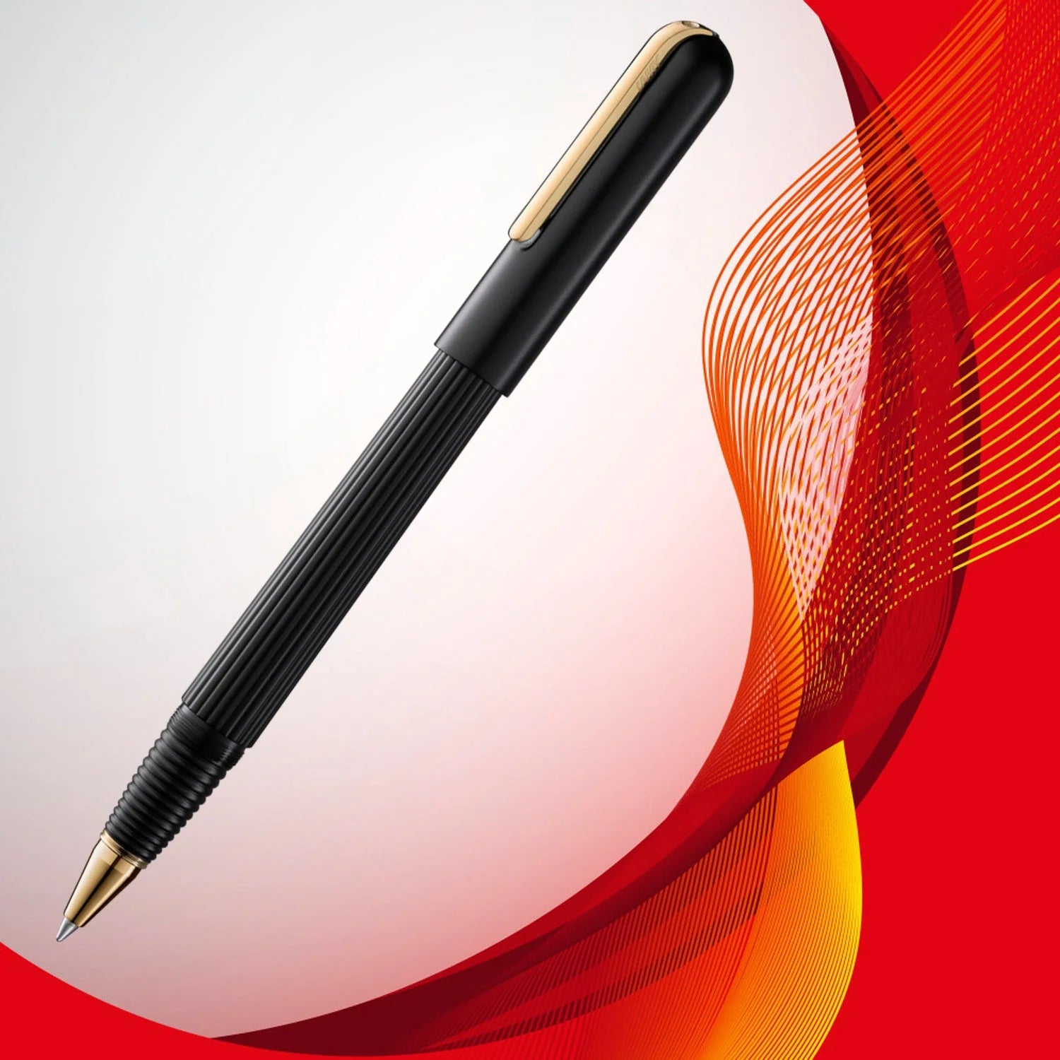 Lamy 360 Imporium Matt Black Gold GT Roller Ball Pen