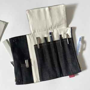 Luddite Denim Bendy Pen Case
