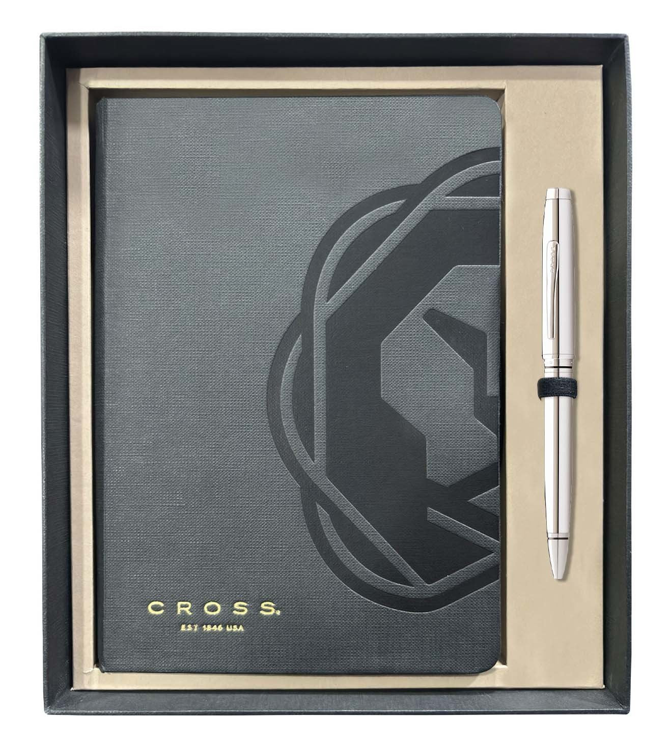 CROSS COVENTRY PEN WITH JOURNAL GIFT SET PEN PLANET