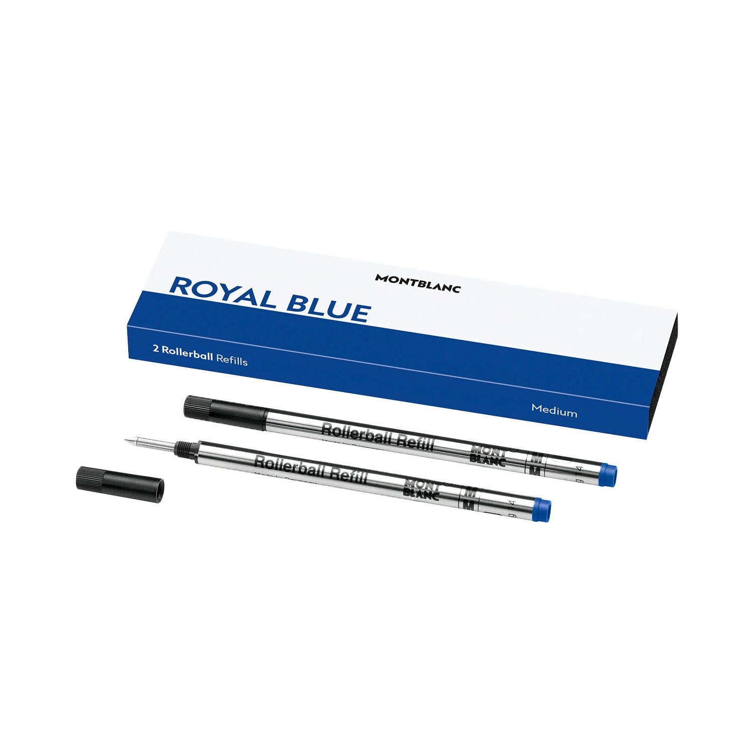 Montblanc128233RollerballRefillMedium_Packof2_RoyalBluei