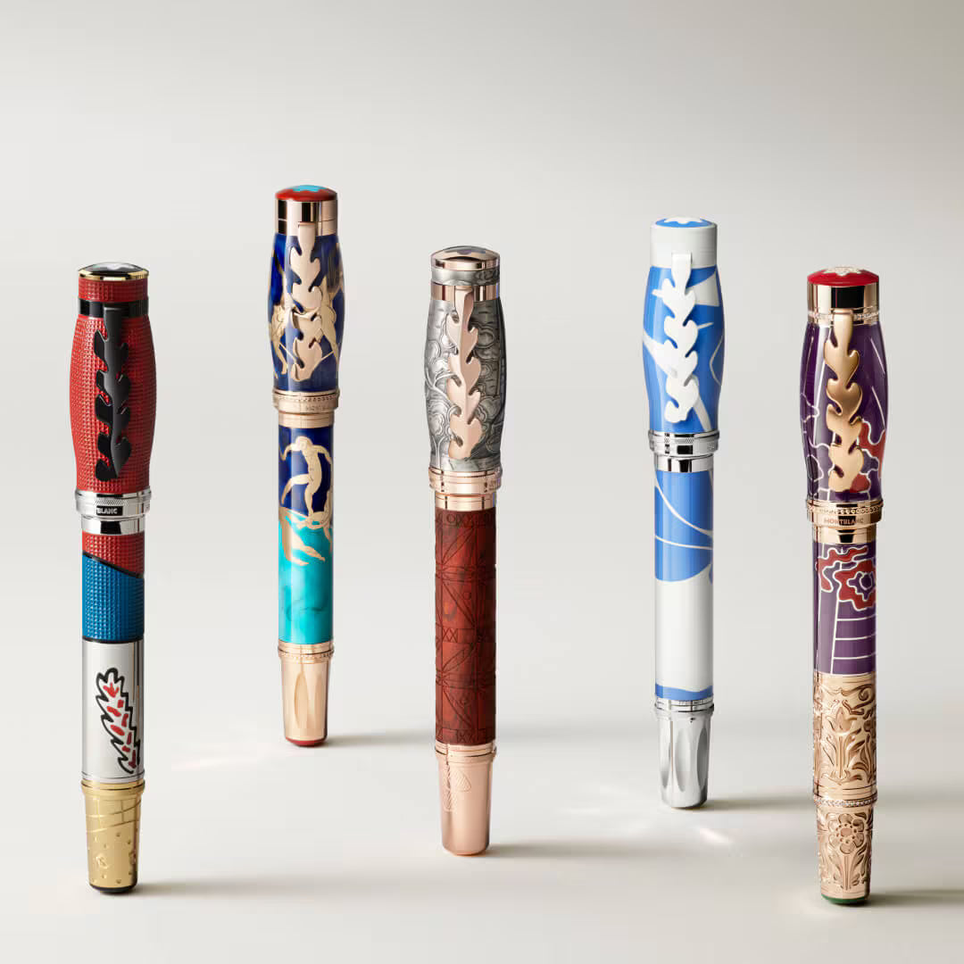 Montblanc Blue & White Masters of Art Homage to Henri Matisse Limited Edition 4810 Rollerball pen