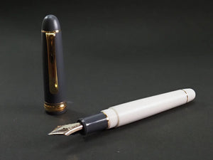 Nagasawa Original PLATINUM 3776 PenStyle Silhouette Gray/Ivory – Limited Edition Luxury PEN PLANET