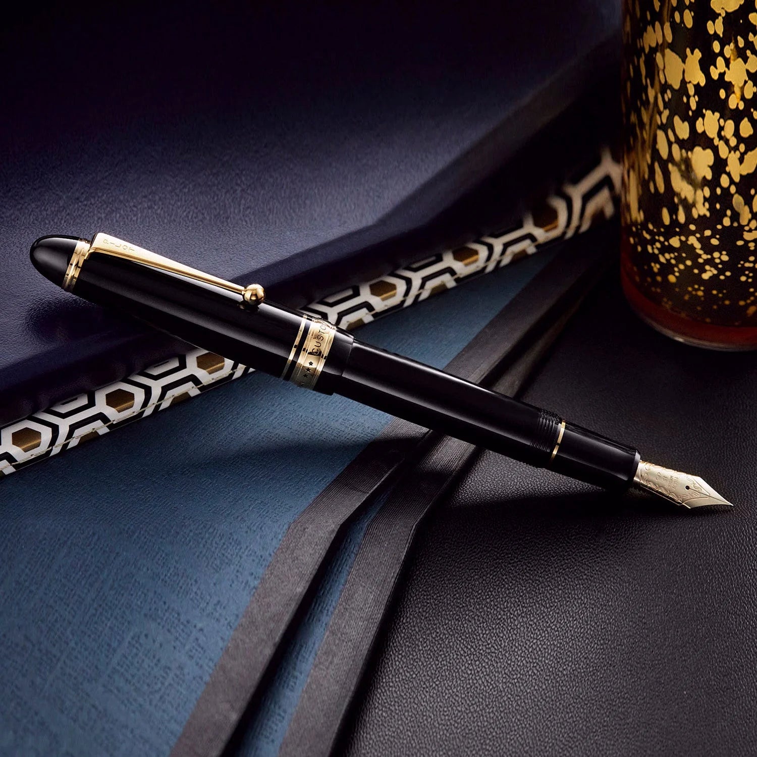 Pilot Custom 743 Black GT Fountain Pen