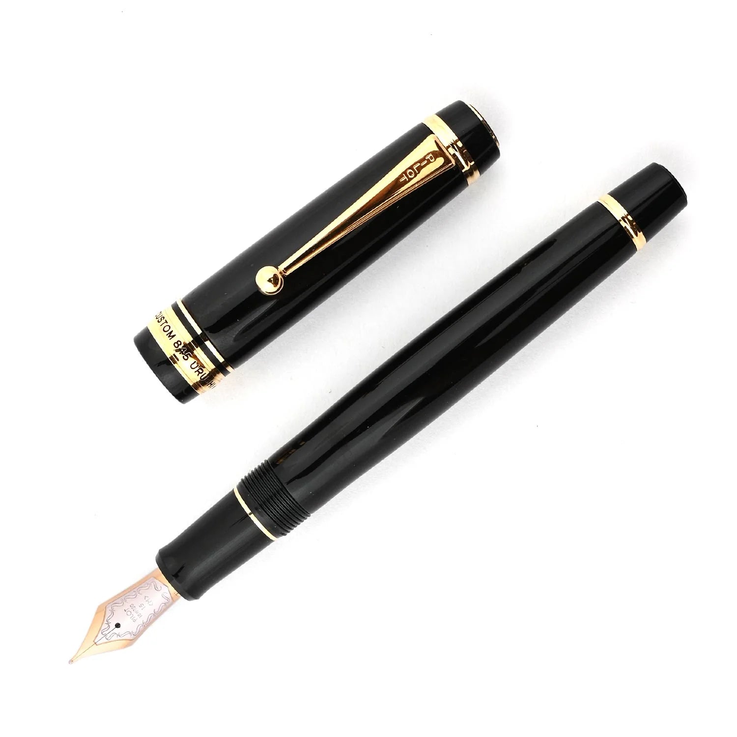 Pilot Custom 845 Urushi Fountain Pen - Black GT