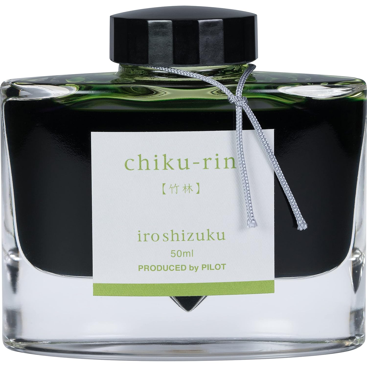 Pilot Iroshizuku Bottled Fountain Pen Ink, Chiku-rin, Bamboo Forest, Light Green