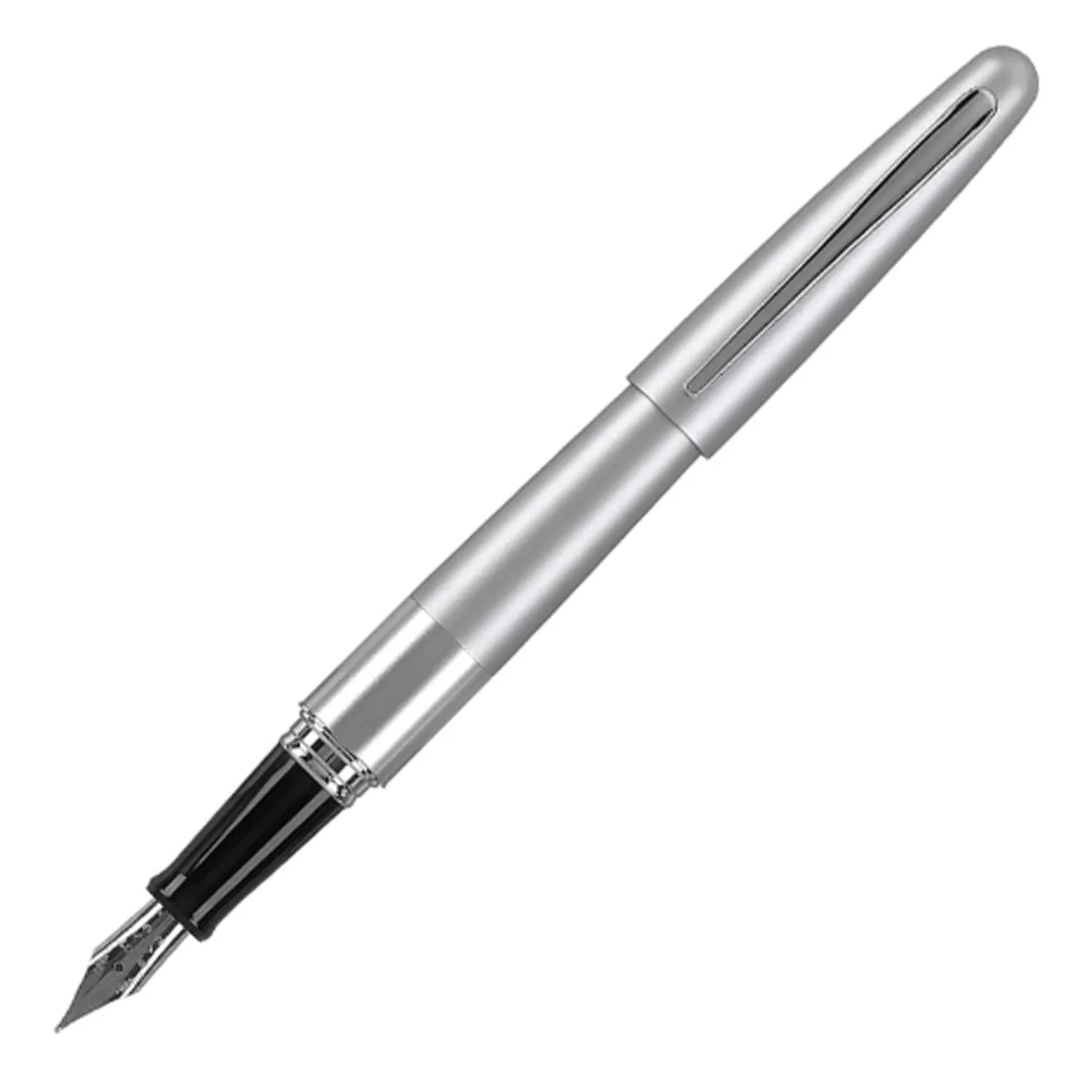 Pilot Metropolitan Silver Gloss CT Fountain Pen