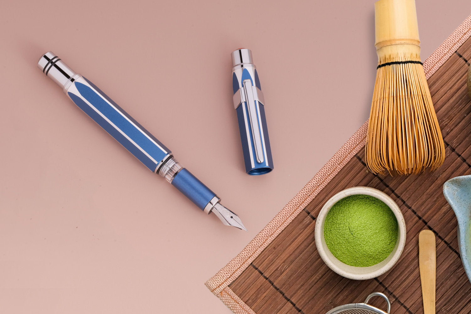 TWSBI Precision Fountain Pen Gemini Blue