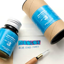 Rohrer & Klingner Blue Eyed Mary Limited Edition Ink Bottle Turquoise 50ml