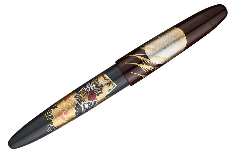 Sailor 1911 King of Pens Maki-e Fountain Pen - Hanafuda Tsukimi-de-ippai (Limited Edition) PEN PLANET