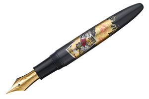 Sailor 1911 King of Pens Maki-e Fountain Pen - Hanafuda Tsukimi-de-ippai (Limited Edition) PEN PLANET