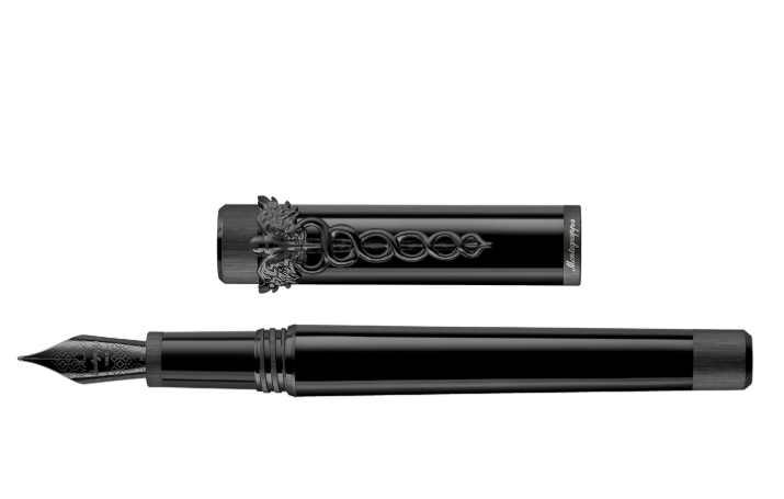 Montegrappa Zero Caduceus Ultra Black Fountain pen PEN PLANET