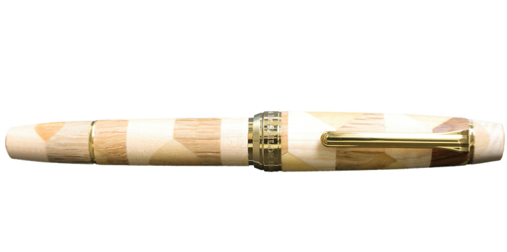 Sailor 115th Anniversary Commemorative FP Hiroshima Yosegi Zaiku Fountain pen