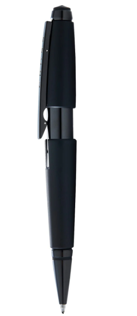 Cross Edge Matte Black Roller Ball Pen AT0555-11