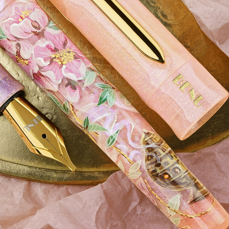 BENU Talisman Fountain Pen Peach Blossom