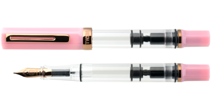 TWSBI Eco Pink Lemonade with Bronze Fountain pen