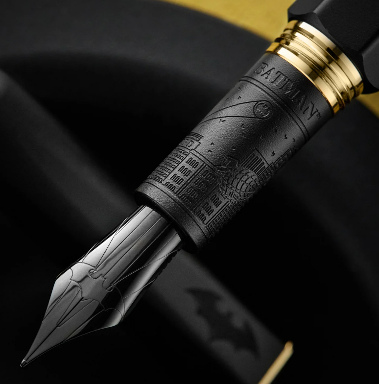 Ferris Wheel Press Batman Edition Marquise Fountain Pen & Ink Set - Batman (Special Edition)