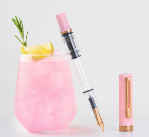 TWSBI Eco Pink Lemonade with Bronze Fountain pen