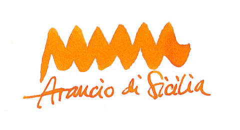 Scribo Arancio di Sicilia ink bottle 90 ml