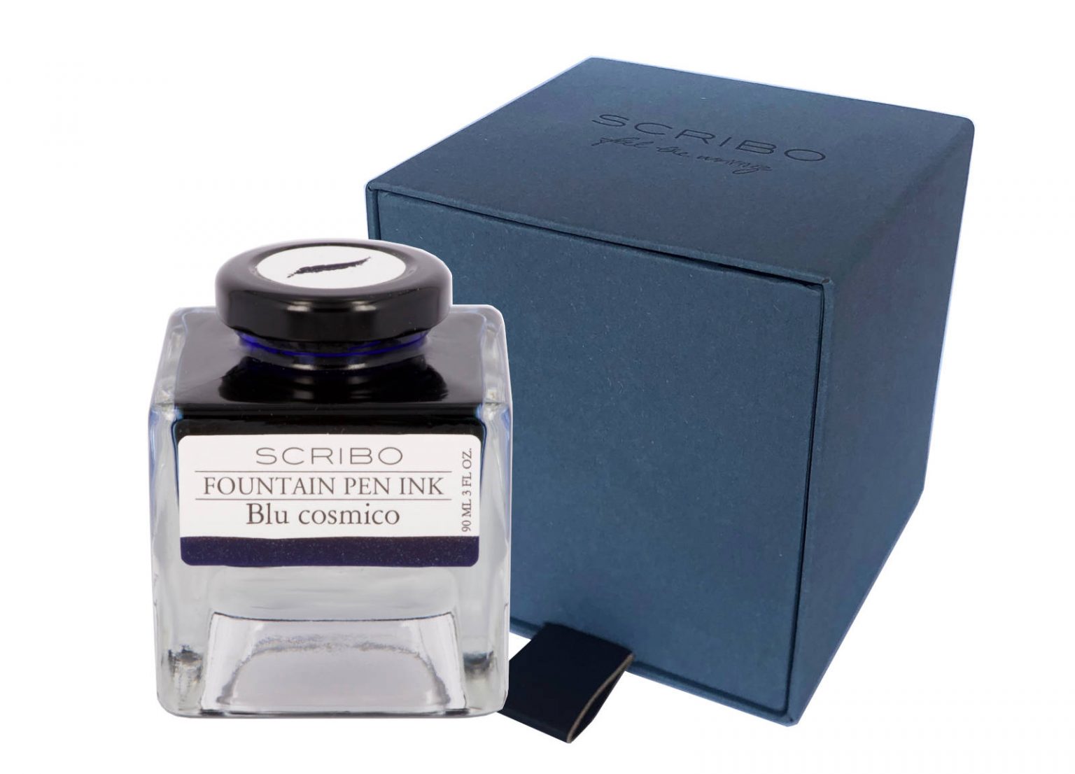 Scribo Blu Cosmico ink bottle 90 ml
