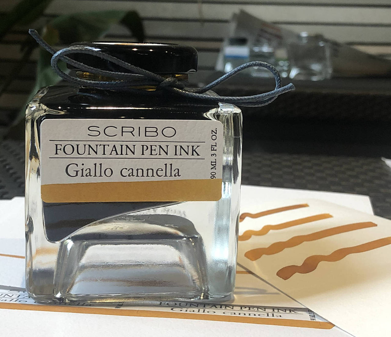 Scribo Giallo Cannella ink bottle 90 ml