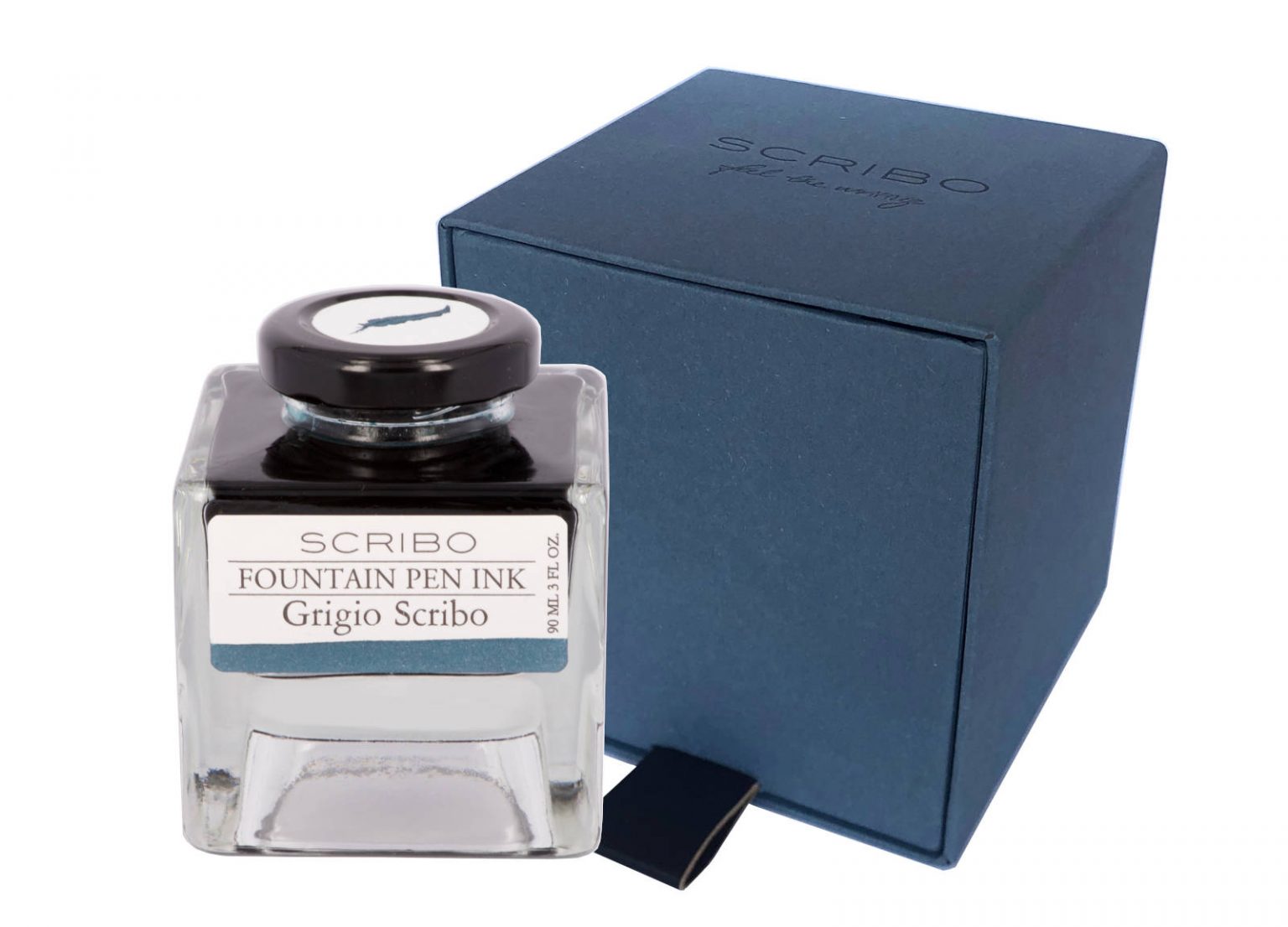 Scribo Grigio ink bottle 90 ml