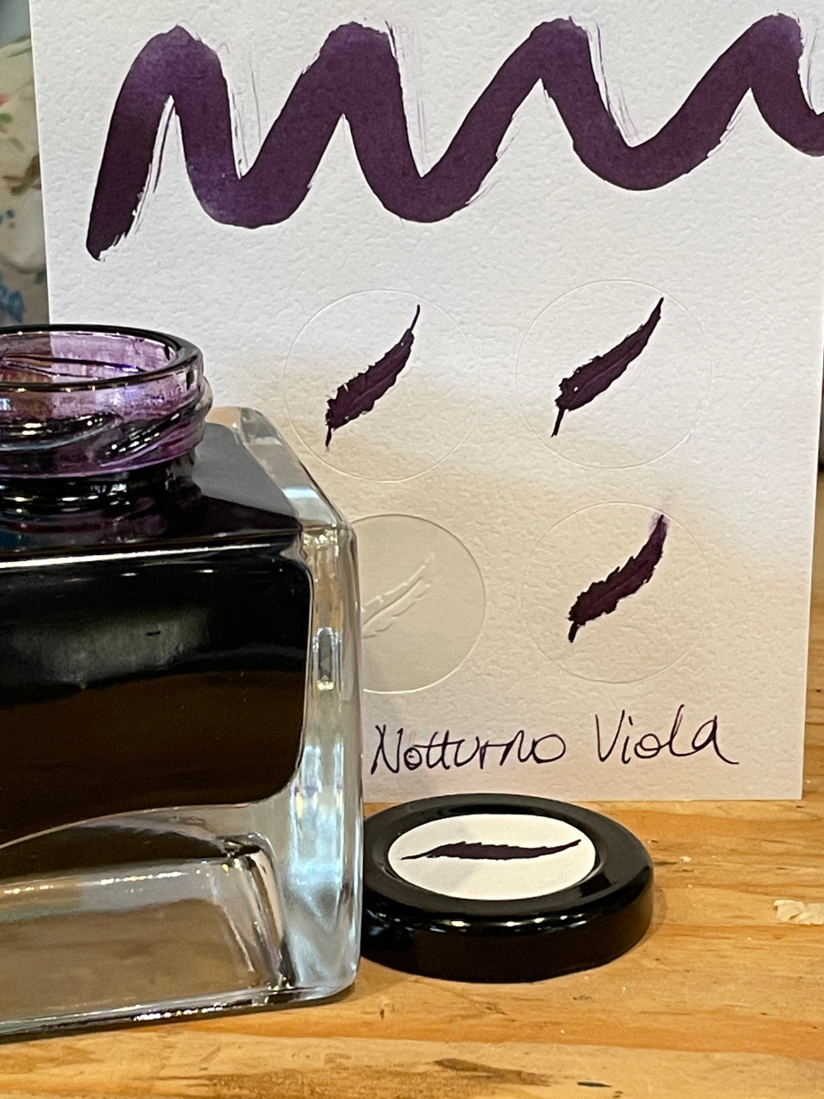 Scribo Notturno Viola ink bottle 90 ml