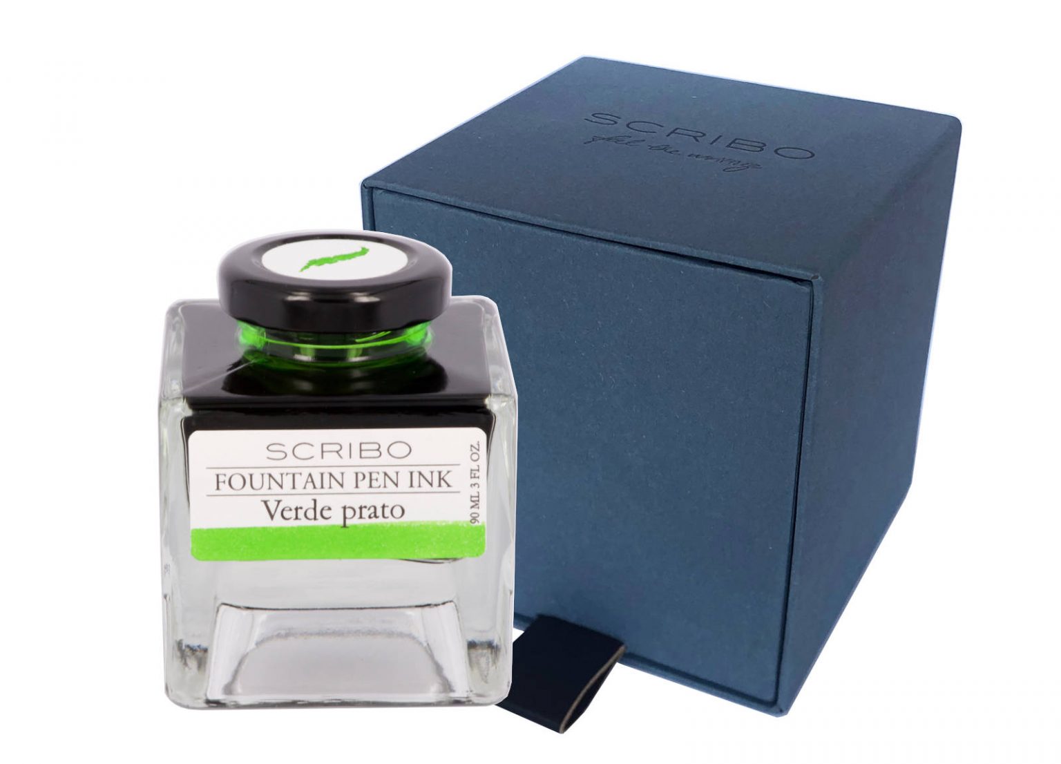 Scribo Verde Prato ink bottle 90 ml