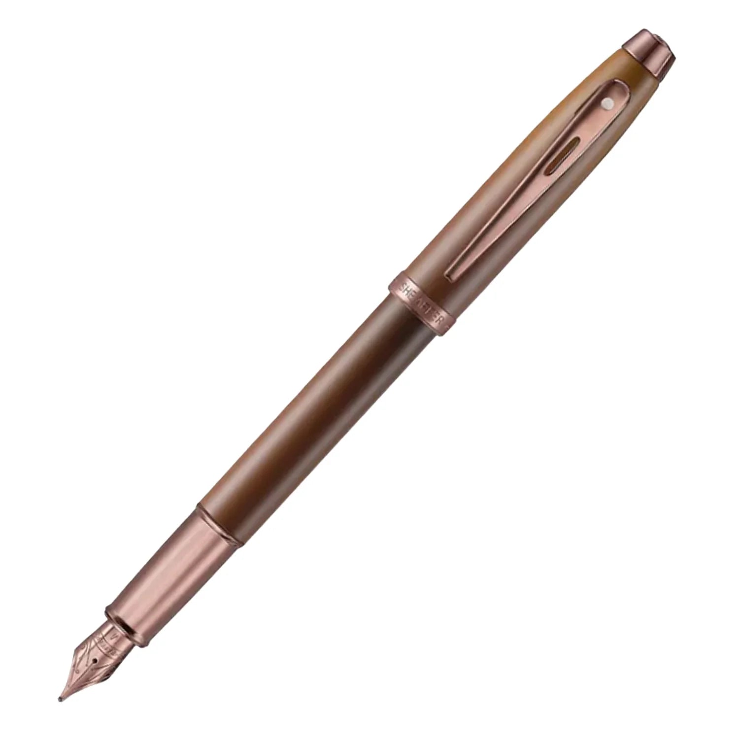 Sheaffer 100 Coffee Edition Brown PVD Fountain Pen