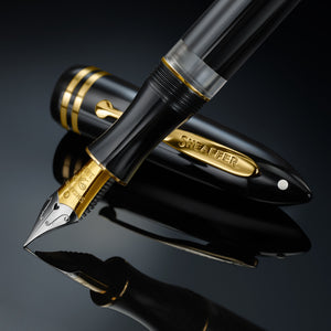 Sheaffer Balance III Glossy Black with Gold-plated PVD Trim Fountain Pen