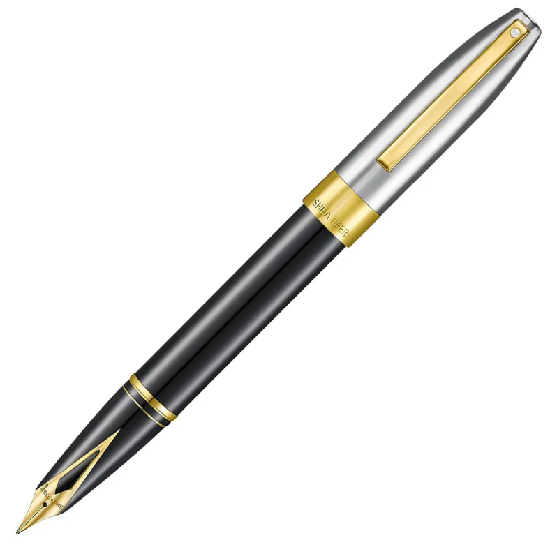 Sheaffer Legacy Fountain Pen Black w/ Chrome Cap
