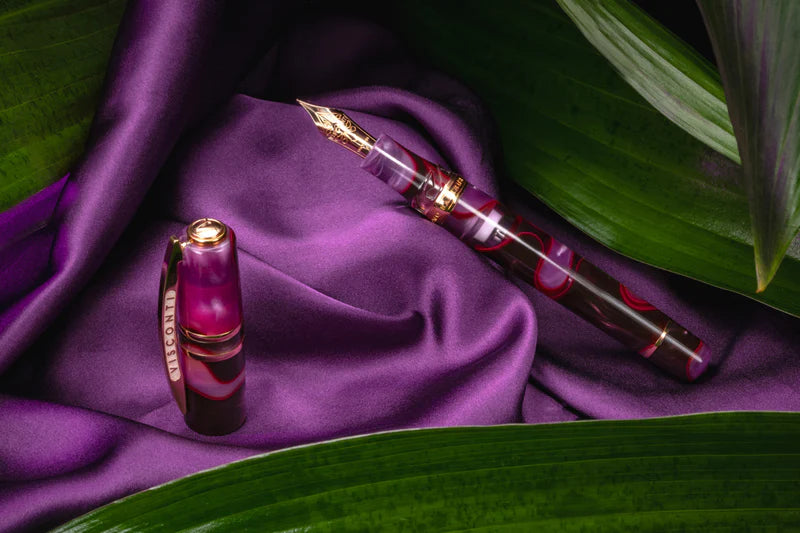 Visconti Homo Sapiens Fountain Pen - Iris Garden (Limited Edition)
