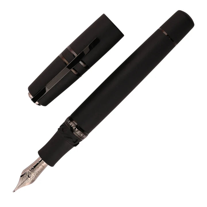 Visconti Homo Sapiens Lava Fountain Pen - Dark Age